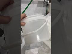 Cubetas plásticas seguras do produto comestível com a pressão na tampa para o armazenamento e o transporte