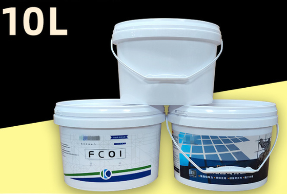 Balde de plástico oval de PP / HDPE de qualidade alimentar