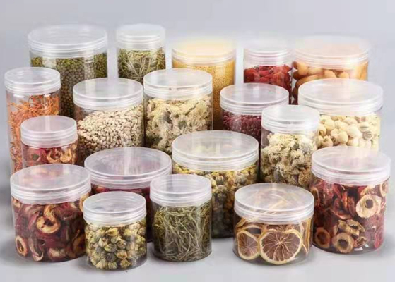 Balde de armazenamento de alimentos de PP/HDPE ecológico com um punho conveniente