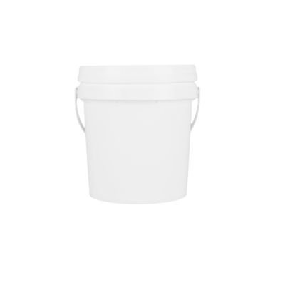 Balde de plástico arredondado para serigrafia/transferência térmica/IML para uso industrial