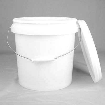 25cm DIA Transparent Plastic Bucket cubeta clara de 10 litros para o alimento