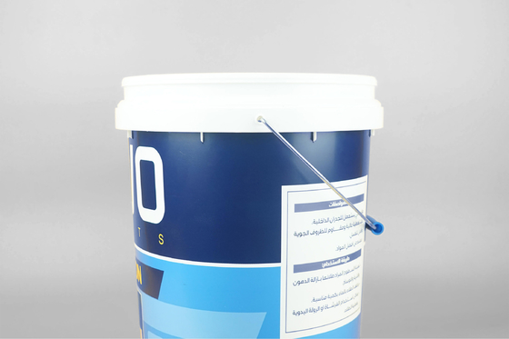 Cubeta da pintura do produto comestível 20L impressão branca da tela de 5 cubetas do galão