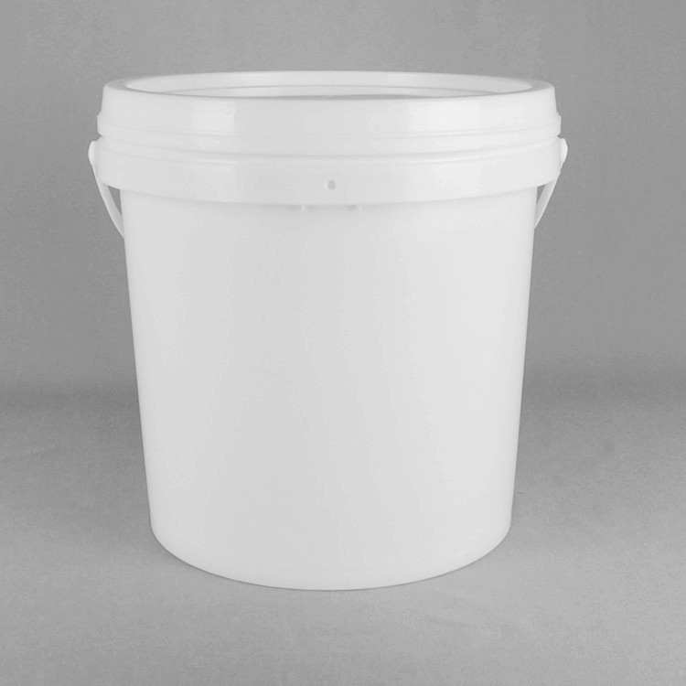 Armazenamento de lubrificantes industriais brancos pesados 20L Capacidade PP/HDPE Balde com característica