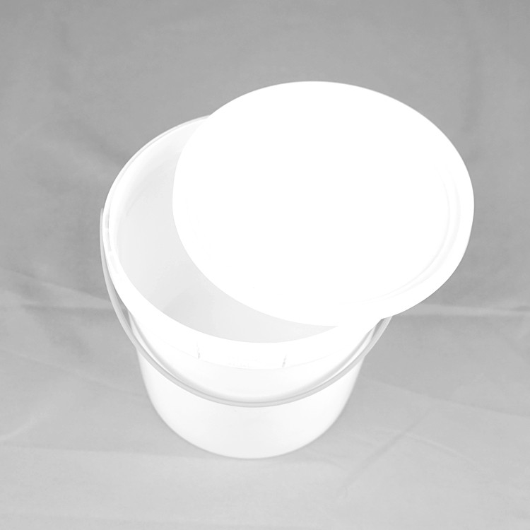 IML ou balde de plástico de transferência térmica de PP/HDPE com tampa para embalagens de alimentos