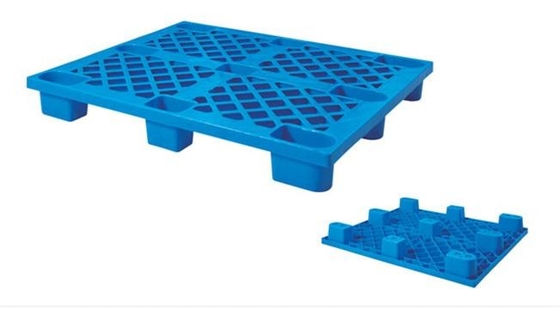 Palete de plástico empilhável padrão resistente tamanho 1200*1100*145mm