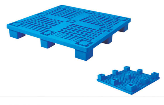 Matte Plastic Grid Tray Four tomou partido empacotamento do retorno da logística da forquilha