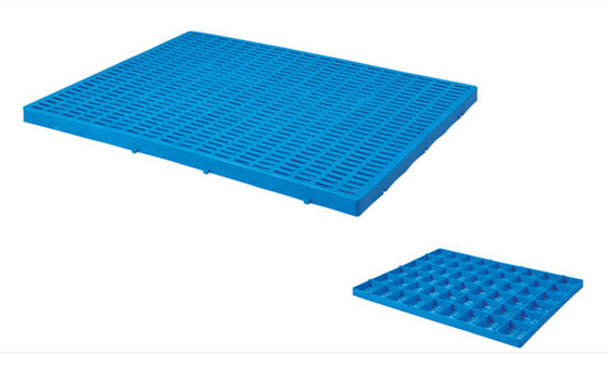 Padrão da pálete plástica resistente da empilhadeira multi umidade de nove pés - prova