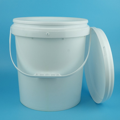 Container de plástico redondo com tampa de vedação para armazenamento de objetos pequenos