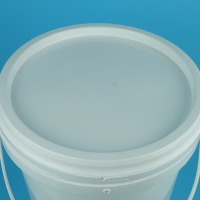 Container de plástico redondo com tampa de vedação para armazenamento de objetos pequenos