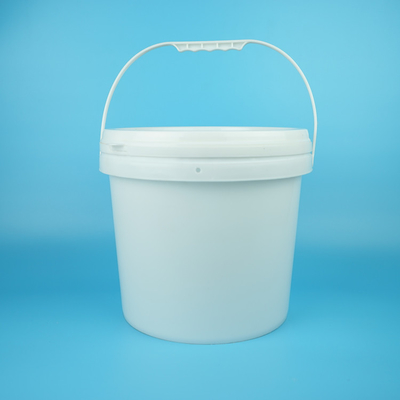 Tambor de embalagem de PP de grau alimentício de 10 kg com tampa e alça