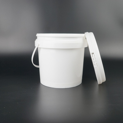 casa e negócio plásticos de Pail Reusable Storage Container For do círculo 4L