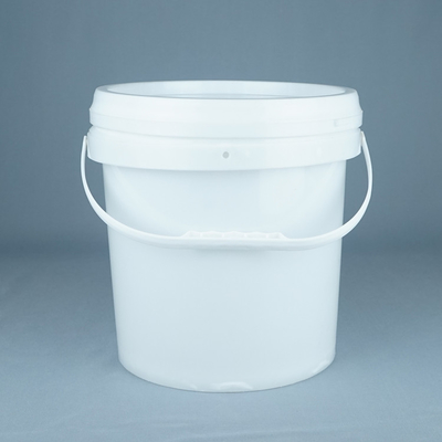 O material dos PP 10 litros esquadra o plástico Pail With Handle