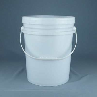 1L 5L 20L Capacidade de balde de plástico redondo para aplicações versáteis
