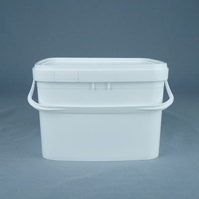 produto comestível plástico de empacotamento da cubeta do quadrado do gelado 3kg