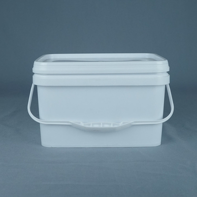 caixa de ferramentas retangular do produto comestível do recipiente do empacotamento 10kg plástico