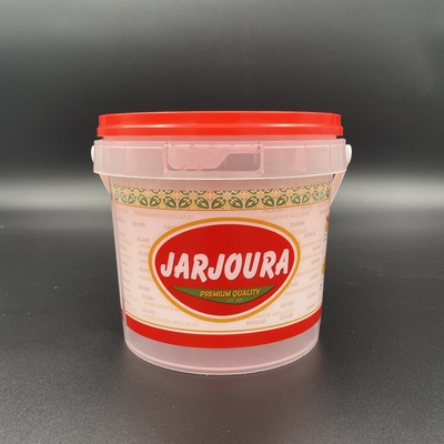 Comprima cubetas de 1 produto comestível do galão para necessidades do armazenamento do alimento da pequena escala