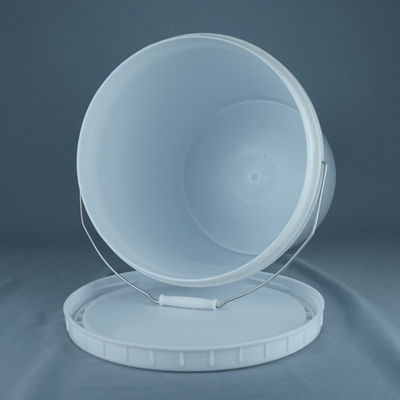 cubeta plástica do produto comestível 30kg hermética com tampa e punho