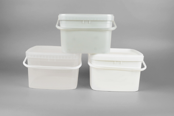 Recipientes de armazenamento plásticos customizáveis do alimento