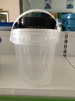 Impressão plástica transparente lisa da tela da cubeta para a cookie ou os sucos