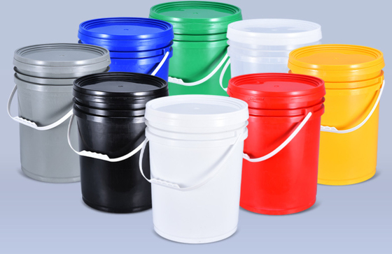 Cubeta resistente do armazenamento da ferramenta da oxidação com tampa