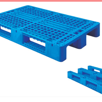 Paleta de plástico empilhável reutilizável resistente à corrosão