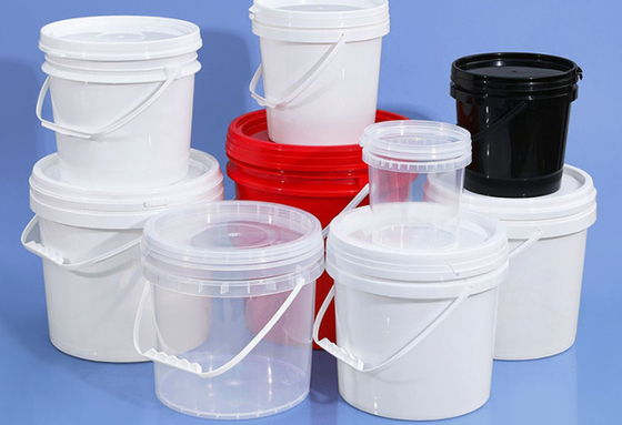 MOQ 1000sets Balde de alimentos de plástico IML / Transferência térmica / Tela de impressão CAS/FDA/SGS
