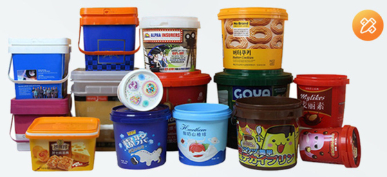 Material PP/HDPE Recipiente de plástico para alimentos Manter os alimentos frescos Leve Reutilizavel