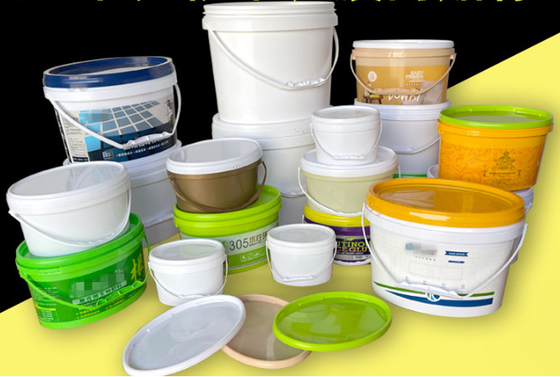 Balde de armazenamento de plástico oval conveniente personalizado para frutas