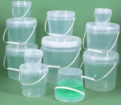 0.2L-30L Capacidade de balde de qualidade alimentar para soluções de armazenamento higiénico em ambientes industriais