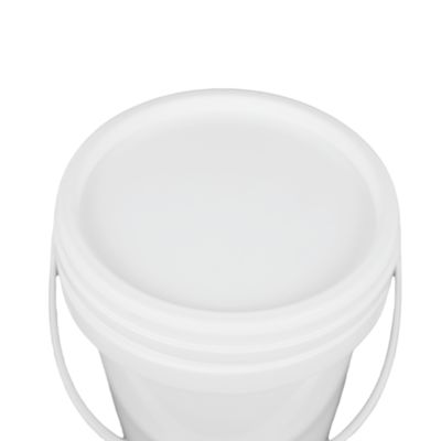 Balde de plástico arredondado para serigrafia/transferência térmica/IML para uso industrial