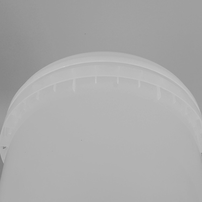 Cubeta plástica transparente do polipropileno de 18 litros produto comestível de 18 litros