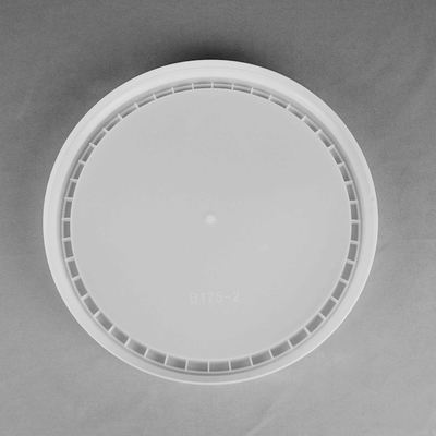 Baldes de qualidade alimentar branca 1L-5L com tampa