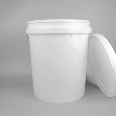 Cubeta química material do HDPE do produto comestível cubeta plástica de 6 galões com tampa