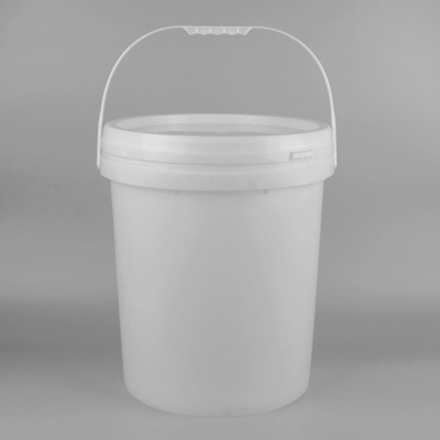 A cubeta feita sob encomenda IML da pintura do logotipo 25L projeta a grande capacidade para o líquido