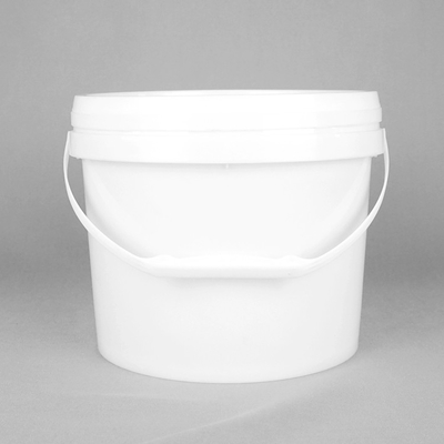 Balde de plástico transparente para embalagens de alimentos Impressão IML personalizável superfície lisa