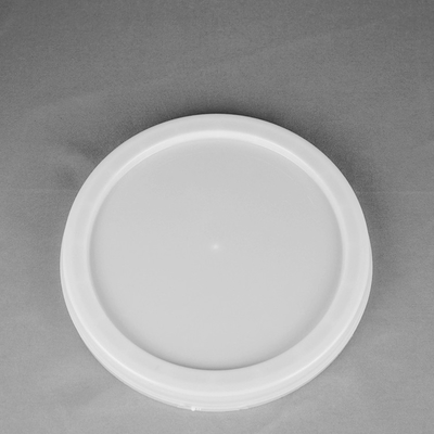Balde de armazenamento de alimentos em plástico branco de PP/HDPE