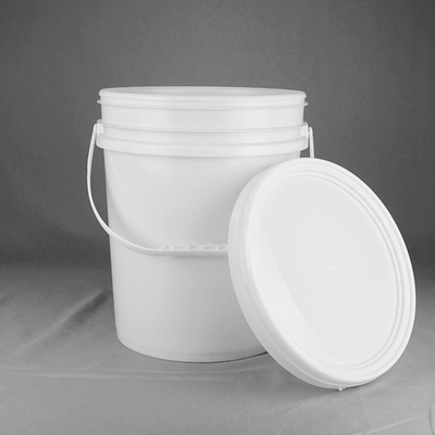 cubeta de embalagem plástica da pintura de látex 18kg com tampa
