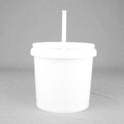 Recuperação gratuita Logotipo personalizável Balde de plástico para alimentos Material PP/HDPE