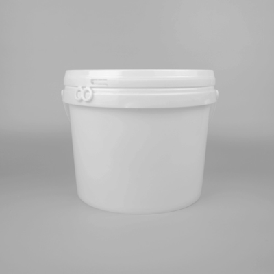 Cubeta plástica customizável do alimento