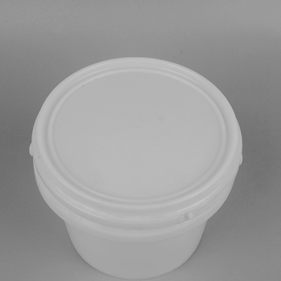 Tela que imprime a cubeta plástica redonda 1200ml para pinturas das escovas dos brinquedos