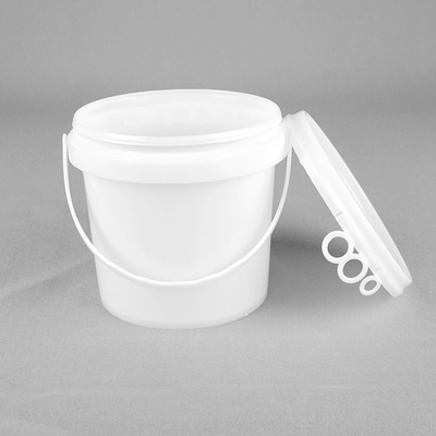 Balde de plástico para alimentos com um cabo de 0,2 a 20 litros