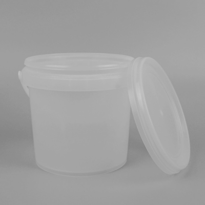 projeto plástico transparente vazio da cubeta IML de 12*11*12cm para a indústria alimentar
