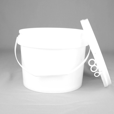 o costume plástico da prova do escape da cubeta do alimento do diâmetro 5L de 22cm imprimiu