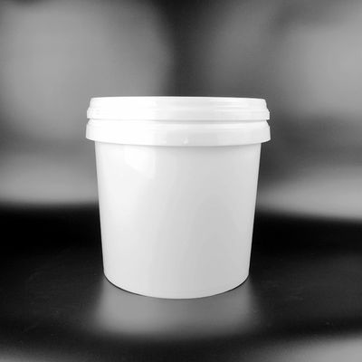 Aprovação 18Kg do GV em volta da capacidade branca de Pail With Cover Durable Large