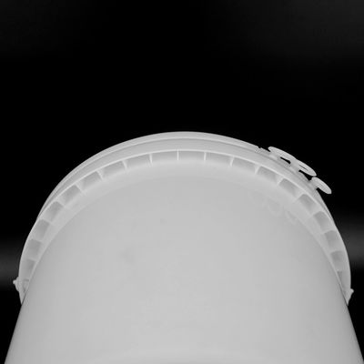 Impressão de tela Balde de plástico redondo com capacidade de 3L e impressão de transferência de calor