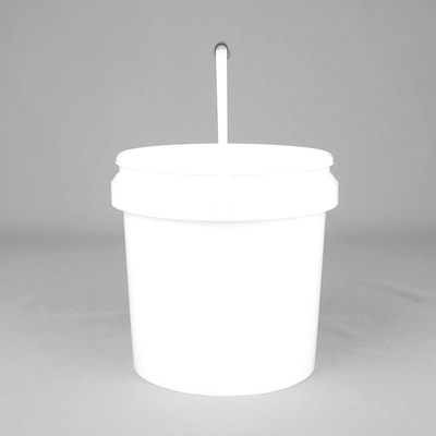 Container de plástico arredondado de capacidade 4L para armazenamento conforme com a FDA