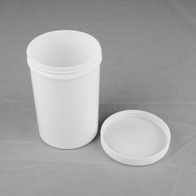 frasco químico do empacotamento de plástico do pó 500ml com tampa