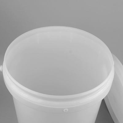 Cubeta 20l branca do produto comestível cubeta de 5 galões com tampa e punho