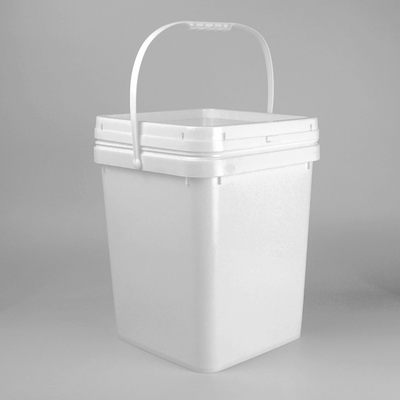 cubeta plástica do quadrado 20L
