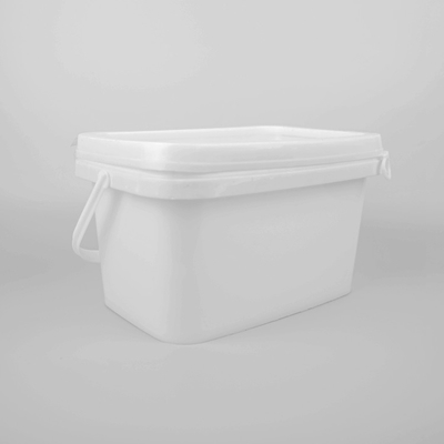 uso plástico da casa do projeto da cubeta IML do quadrado do armazenamento do alimento 5L